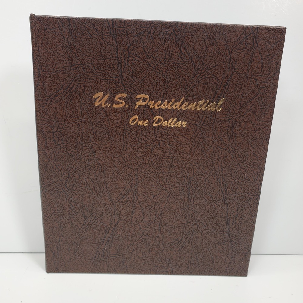 DANSCO Coin Album #7184 Presidential One Dollar 2007 - 2009 EMPTY - NO COINS